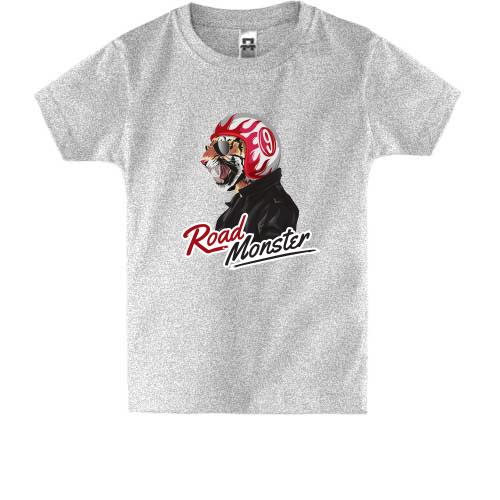Детская футболка Tiger road monster