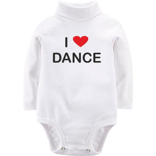 Дитячий боді LSL I love dance