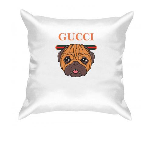 Подушка Gucci dog