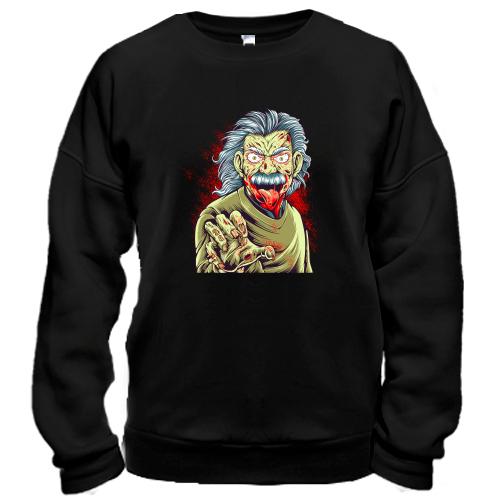 Свитшот Albert Einstein zombie