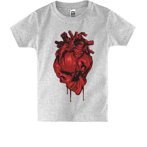 Дитяча футболка Skull Heart