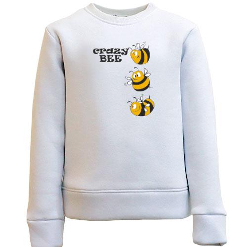 Дитячий світшот Crazy Bee Бджоли