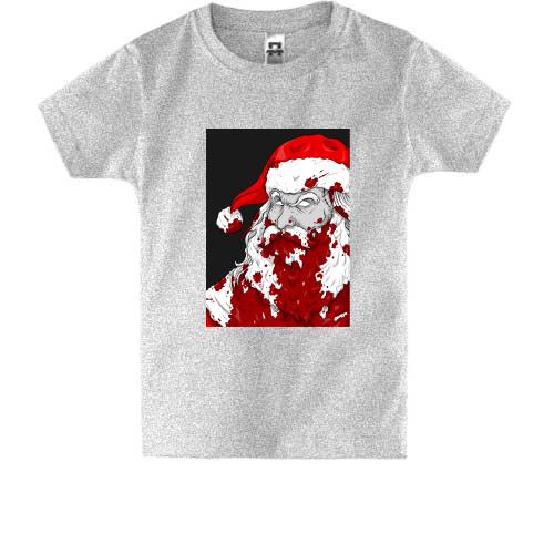 Детская футболка Bloody Santa