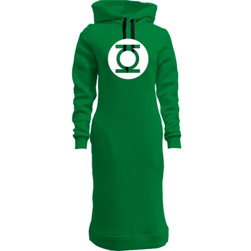 Женская толстовка-платье Шелдона Green Lantern