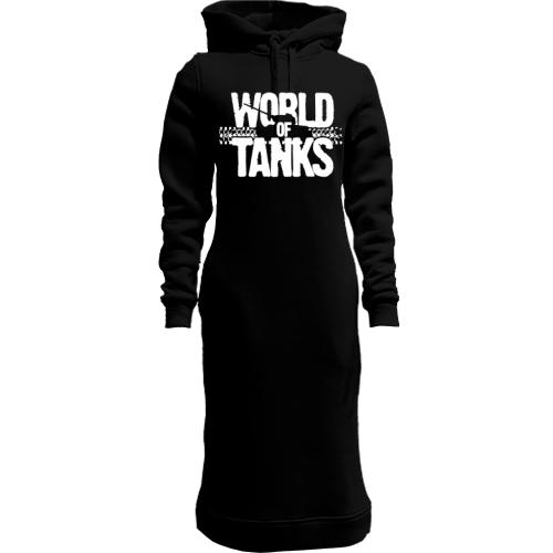 Женская толстовка-платье World of Tanks (glow)