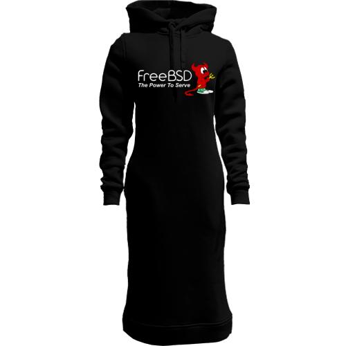 Жіноча толстовка-плаття FreeBSD uniform type2
