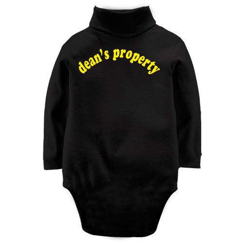 Дитячий боді LSL з написом Dean's property