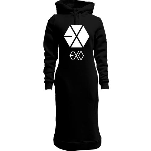 Женская толстовка-платье EXO