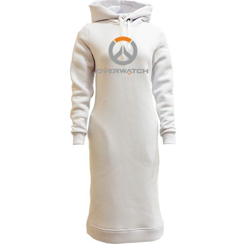 Женская толстовка-платье Overwatch logo