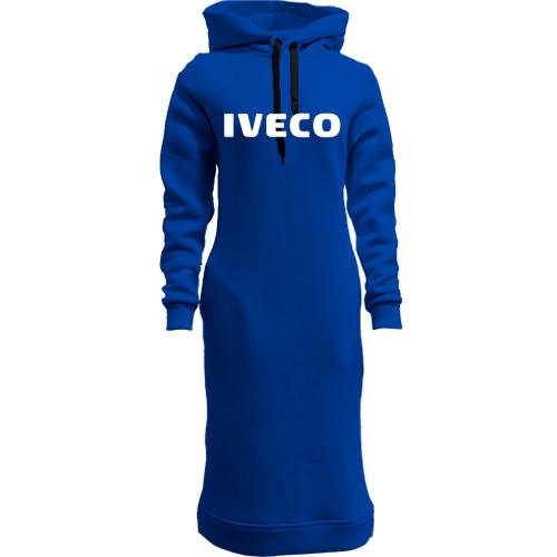 Женская толстовка-платье IVECO