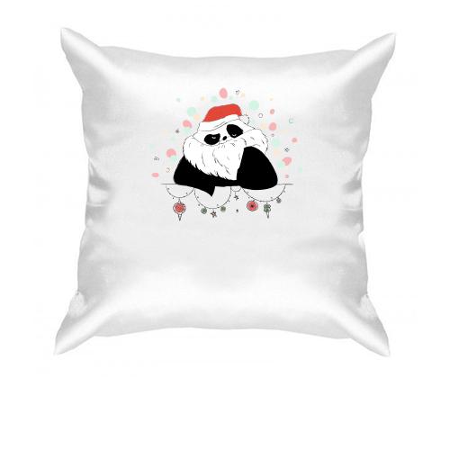 Подушка Новогодняя панда