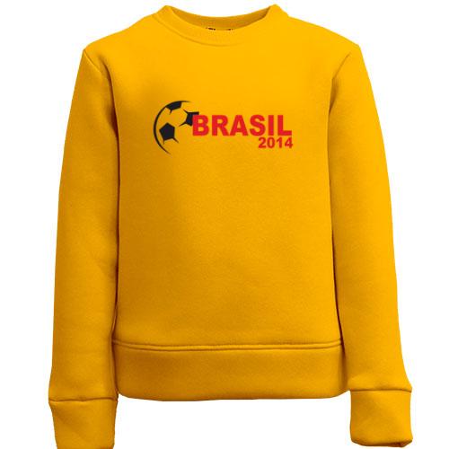 Детский свитшот BRASIL 2014 (Бразилия 2014)