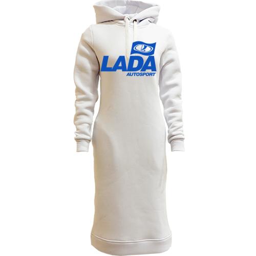 Женская толстовка-платье Lada Autosport