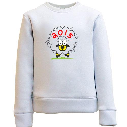 Детский свитшот овечка 2015