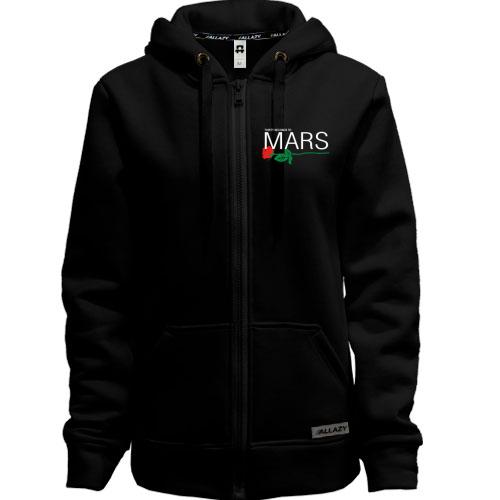 Женская толстовка на молнии Thirty seconds to mars