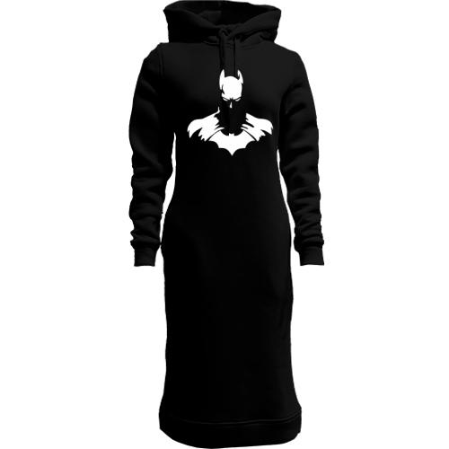Женская толстовка-платье Batman (силуэт)