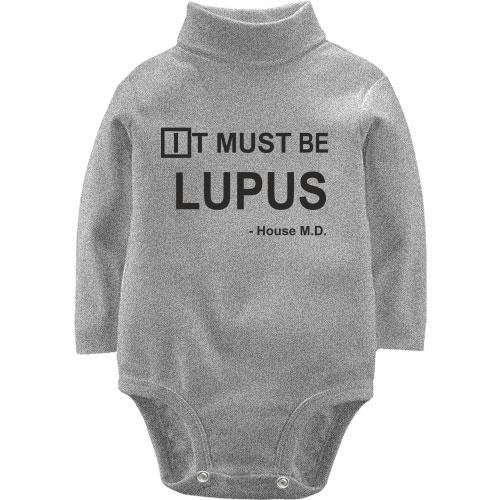 Дитячий боді LSL It must be lupus