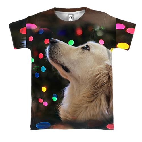 3D футболка New year dog