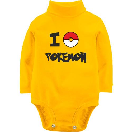 Дитячий боді LSL I love Pokemon