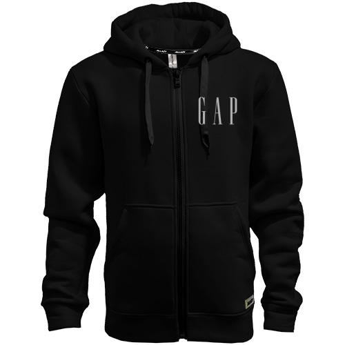 Чоловіча толстовка на блискавці з логотипом GAP