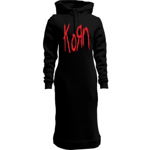 Женская толстовка-платье Korn 2