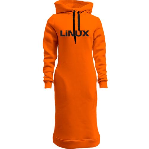 Жіноча толстовка-плаття Linux