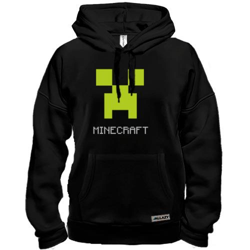 Толстовка Minecraft logo grey