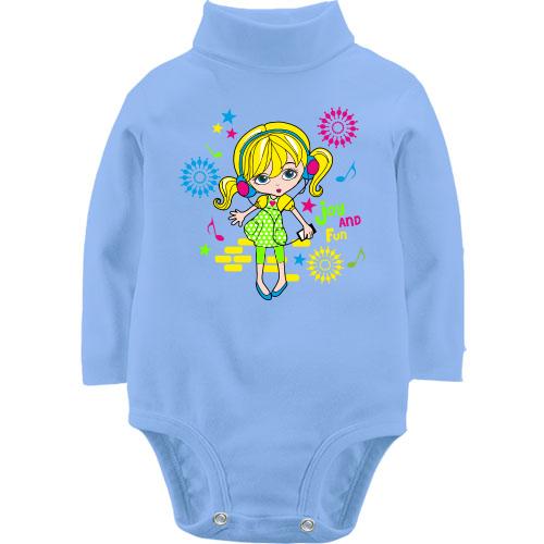 Детский боди LSL joy and fun