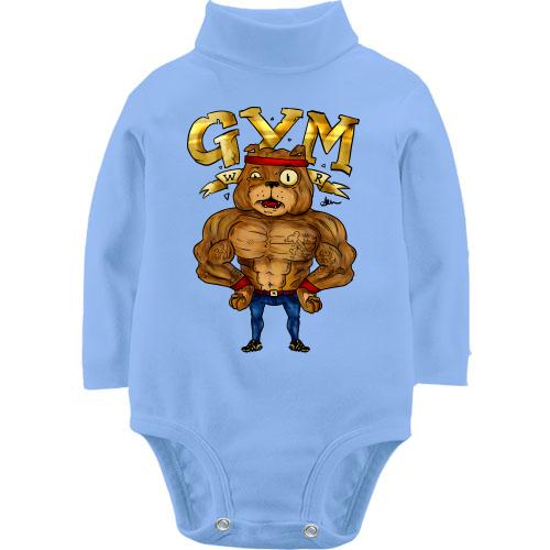 Дитячий боді LSL Gym з бульдогом (мульт)