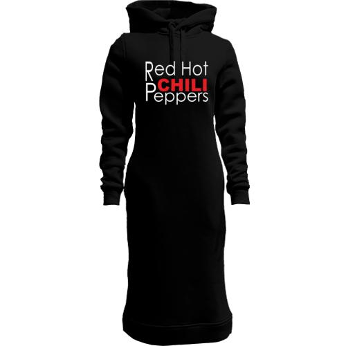 Женская толстовка-платье Red Hot Chili Peppers 3