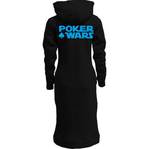 Женская толстовка-платье Poker  WARS 2