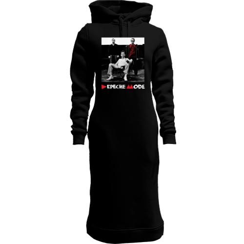 Женская толстовка-платье Depeche Mode photo2