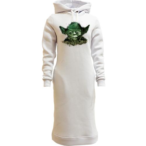Женская толстовка-платье Star Wars Identities (Yoda)