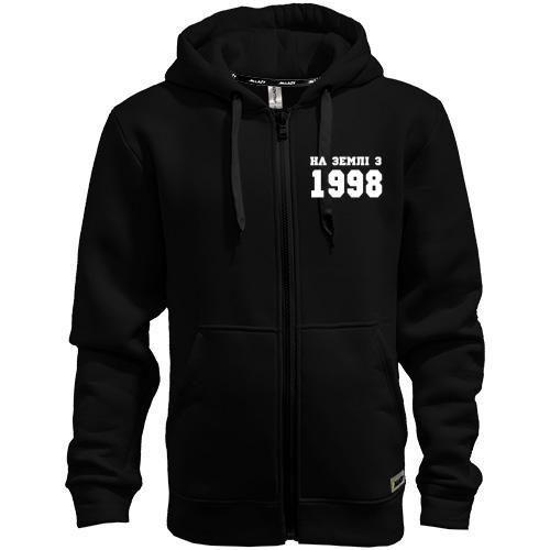 Чоловіча толстовка на блискавці На землі з 1998