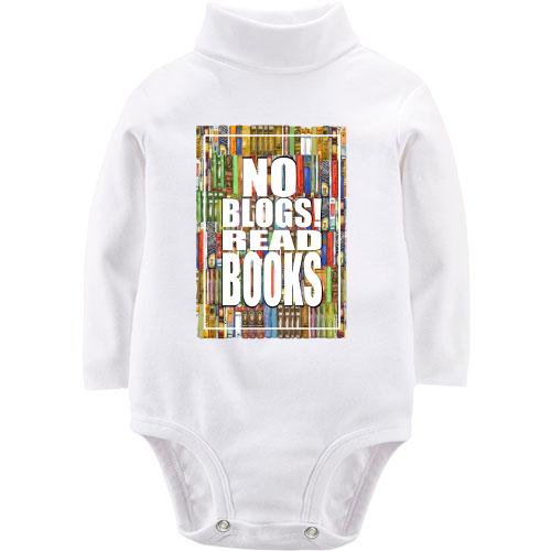 Дитячий боді LSL No blogs! Read books