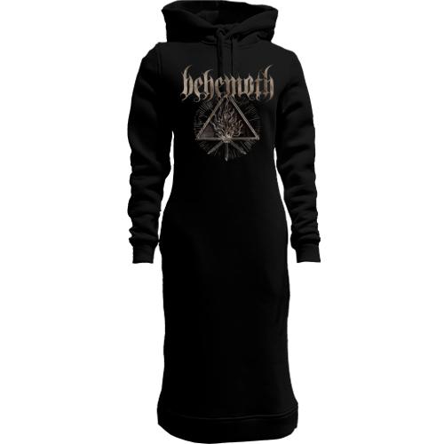 Женская толстовка-платье Behemoth (fire)