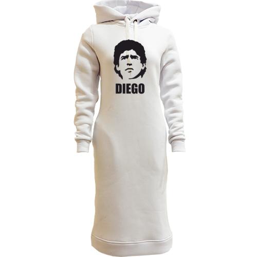 Жіноча толстовка-плаття Diego Maradona