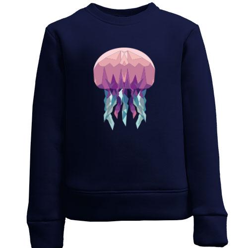 Дитячий світшот з медузою