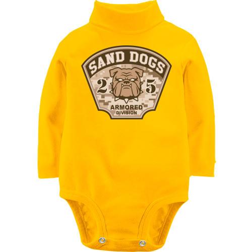 Детский боди LSL Sand dogs armored division