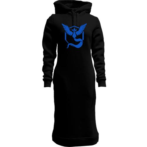 Женская толстовка-платье Team Mystic