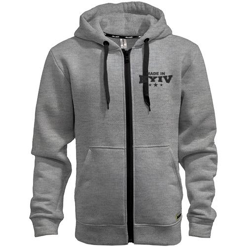 Чоловіча толстовка на блискавці Made in Kyiv