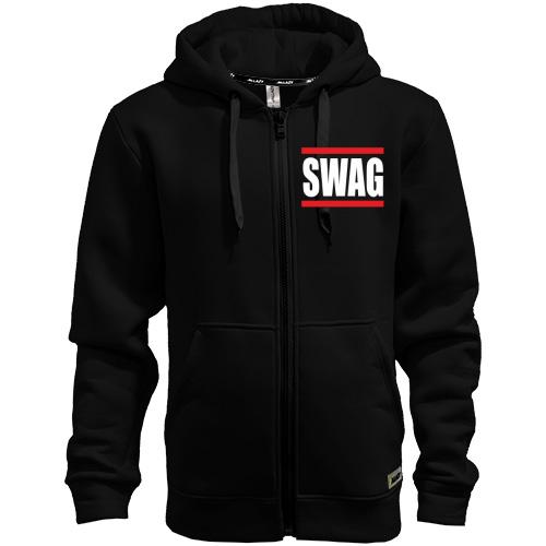 Чоловіча толстовка на блискавці Swag