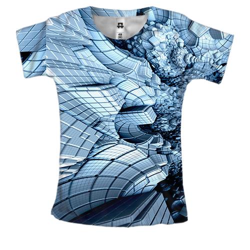 Жіноча 3D футболка Abstraction. 13
