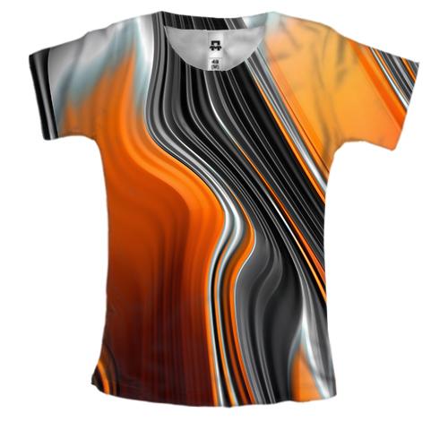 Жіноча 3D футболка Abstraction. 14