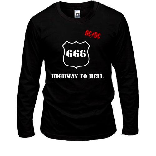 Лонгслів AC/DC - Highway to hell
