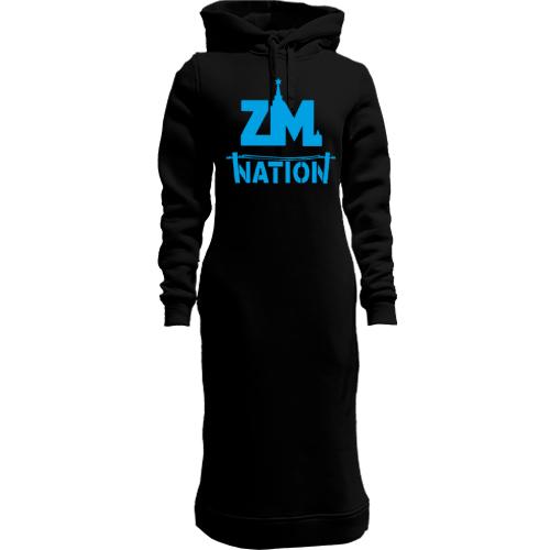 Женская толстовка-платье ZM Nation с Проводами