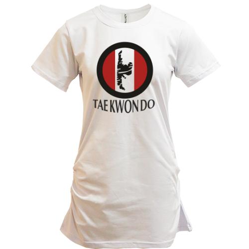 Подовжена футболка WTF World Taekwondo