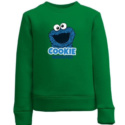 Детский свитшот Cookie monster