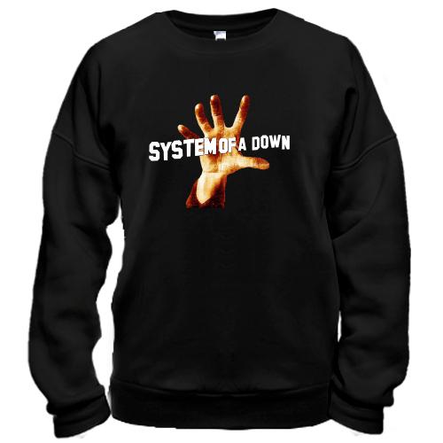Свитшот System of a Down с рукой