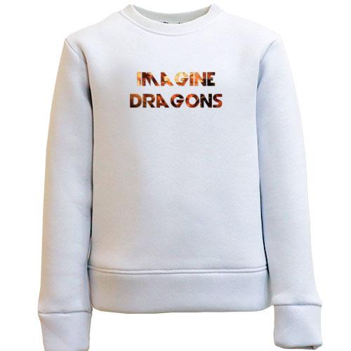 Дитячий світшот Imagine Dragons (вогняний дракон)